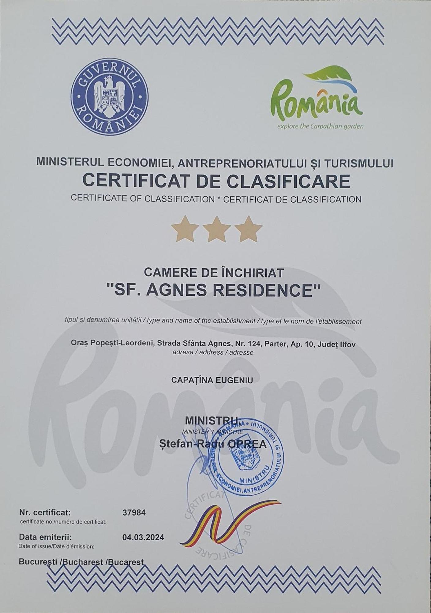 Sfanta Agnes Self Check In Popesti-Leordeni Exterior foto